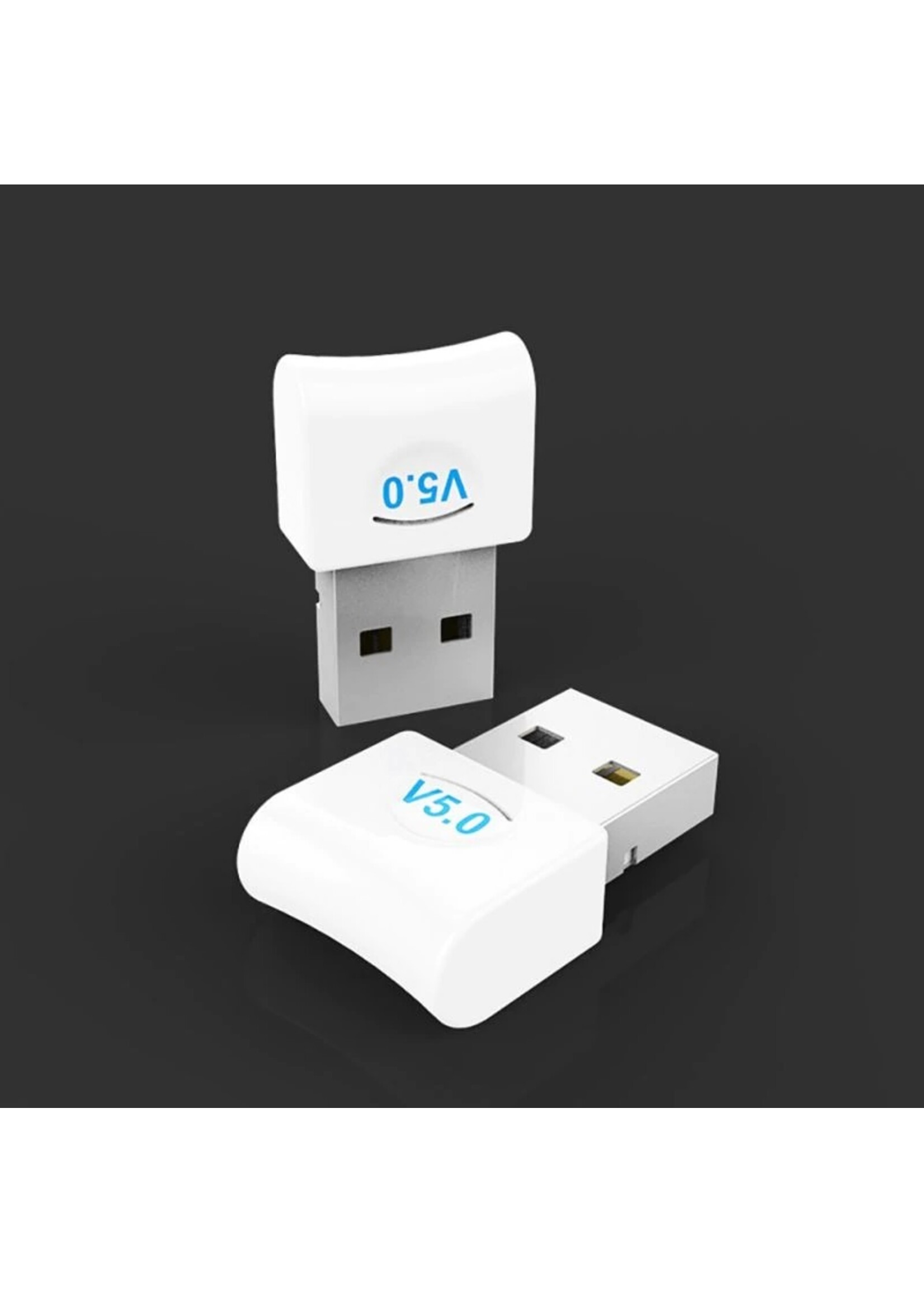 Bluetooth CSR 5.0 Dongle - Mini Bluetooth 5.0 USB Adapter – Dongle - Bluetooth adapter - draadloze dongle - verbind meerdere bluetooth apparaten