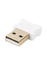 Bluetooth CSR 5.0 Dongle - Mini Bluetooth 5.0 USB Adapter – Dongle - Bluetooth adapter - draadloze dongle - verbind meerdere bluetooth apparaten – Kleur: Wit