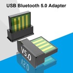 1 STUKS Bluetooth CSR 5.0 Dongle - Mini Bluetooth 5.0 USB Adapter – Dongle - Bluetooth adapter - draadloze dongle - verbind meerdere bluetooth apparaten
