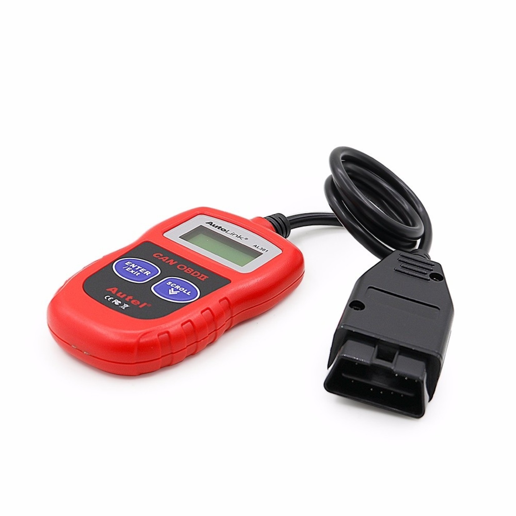 Autel AL301 Diagnosecomputer - OBD2 - EOBD - CAN Handscanner – Diagnoseapparatuur - Motorstoring Codelezer - OBD-scanner