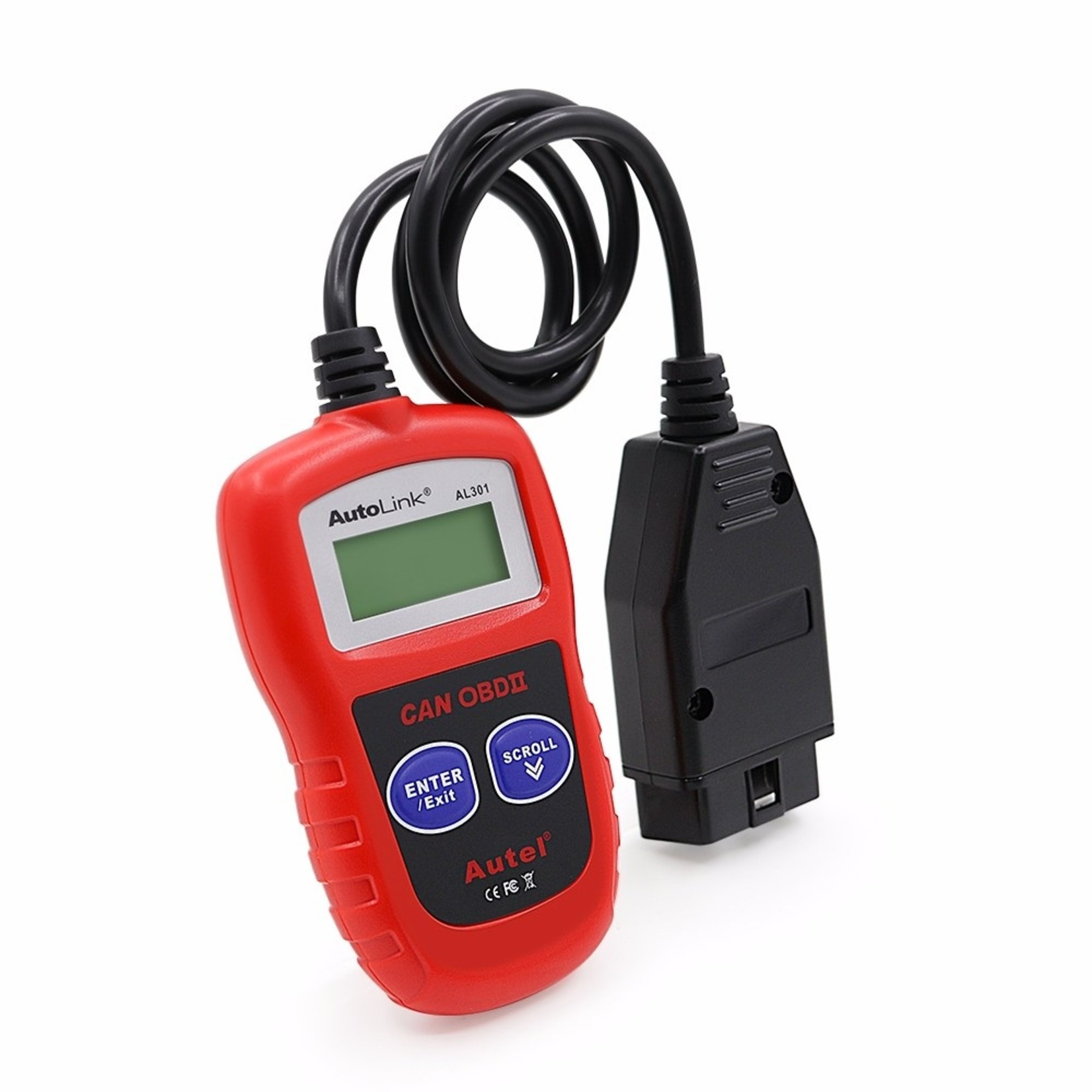 Autel AL301 Diagnosecomputer - OBD2 - EOBD - CAN Handscanner – Diagnoseapparatuur - Motorstoring Codelezer - OBD-scanner