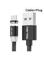 Magnetische Oplaadkabel - Magneet met Micro-USB adapter - 360 graden – Laadkabel draaibaar