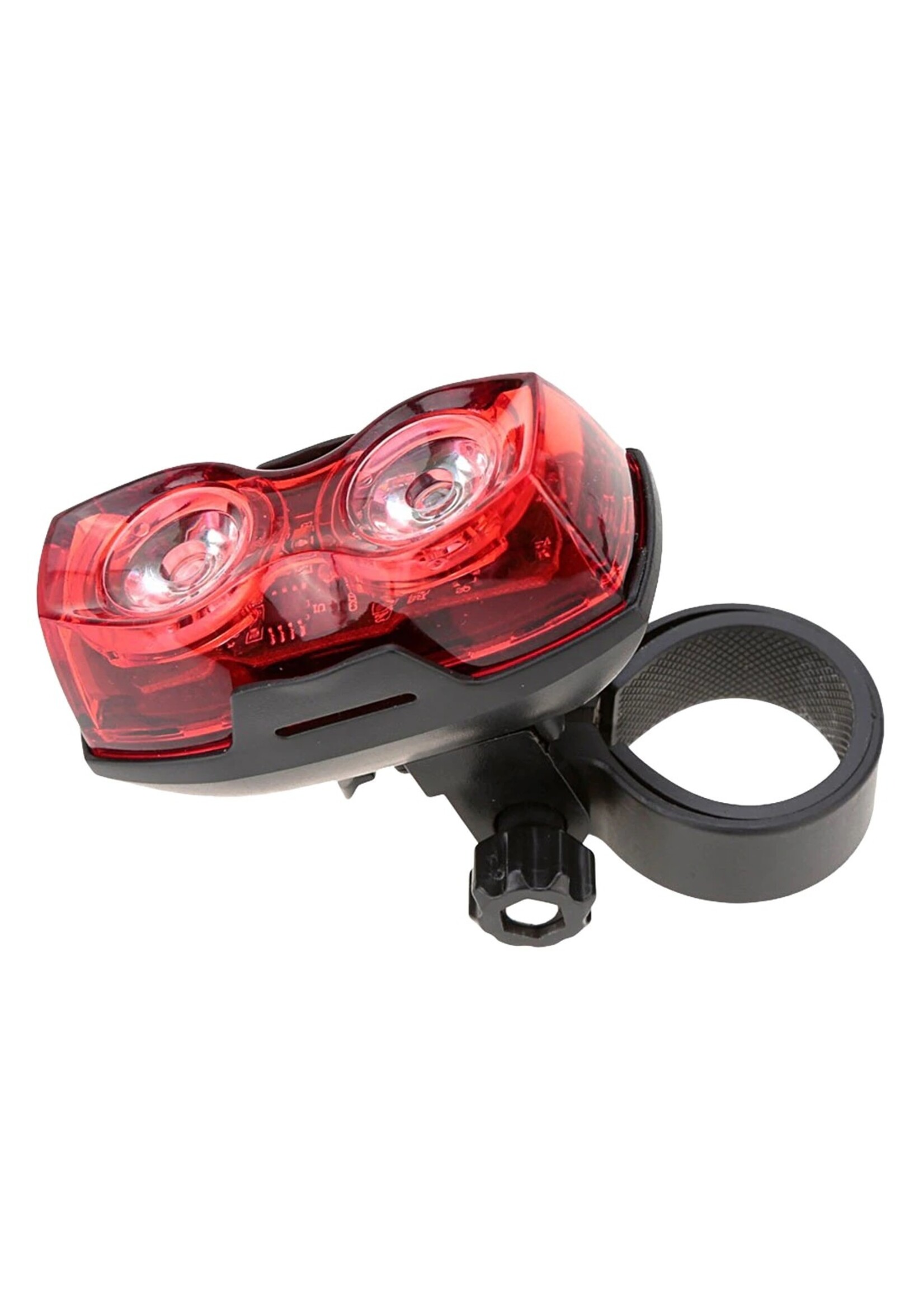 Fietslamp - LED verlichting fiets - Achterlicht fiets - Afneembare fietslamp - Fietsverlichting (Rood)