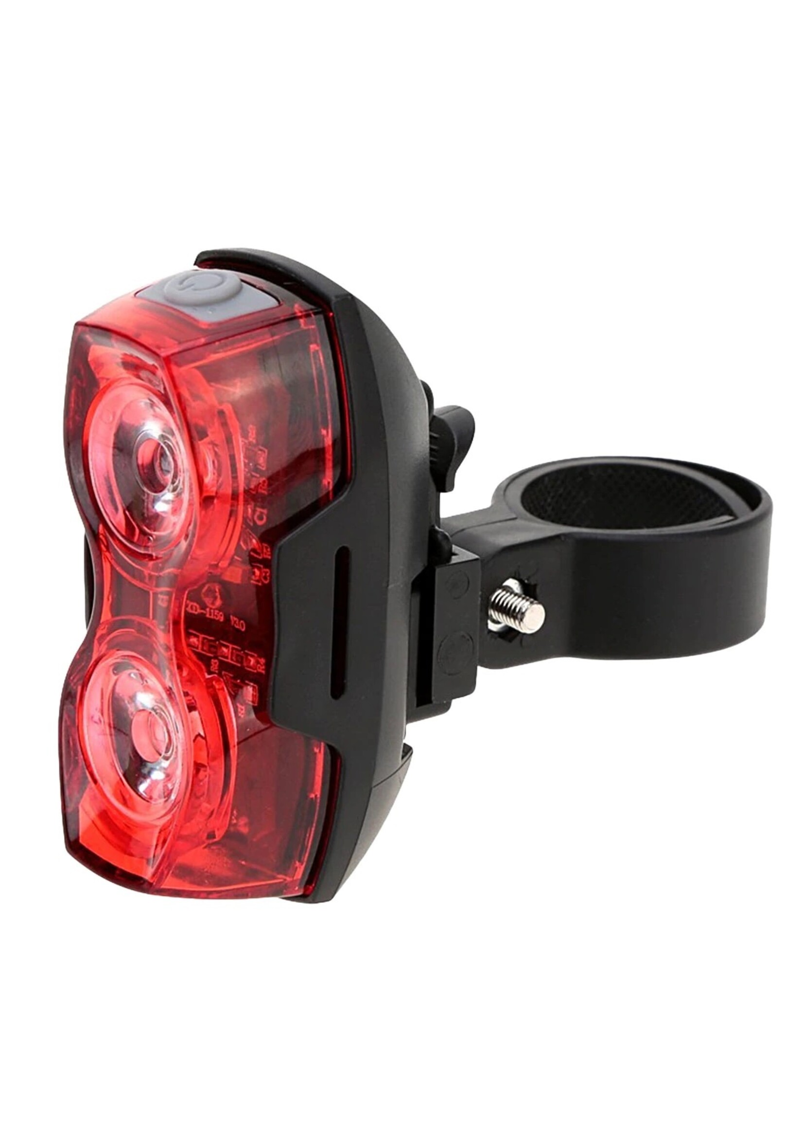 Fietslamp - LED verlichting fiets - Achterlicht fiets - Afneembare fietslamp - Fietsverlichting (Rood)