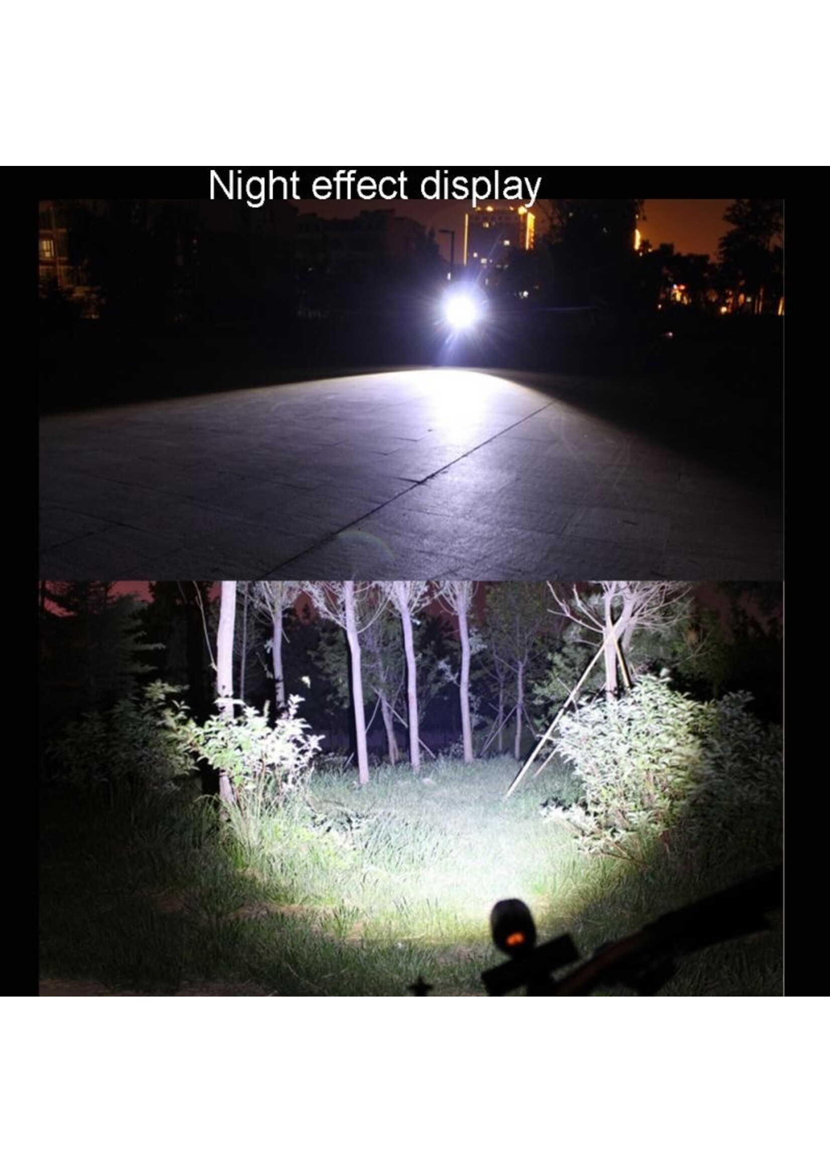 Ultieme Led Fietslamp - Oplaadbaar via USB - Super fel - 3 standen & zoom