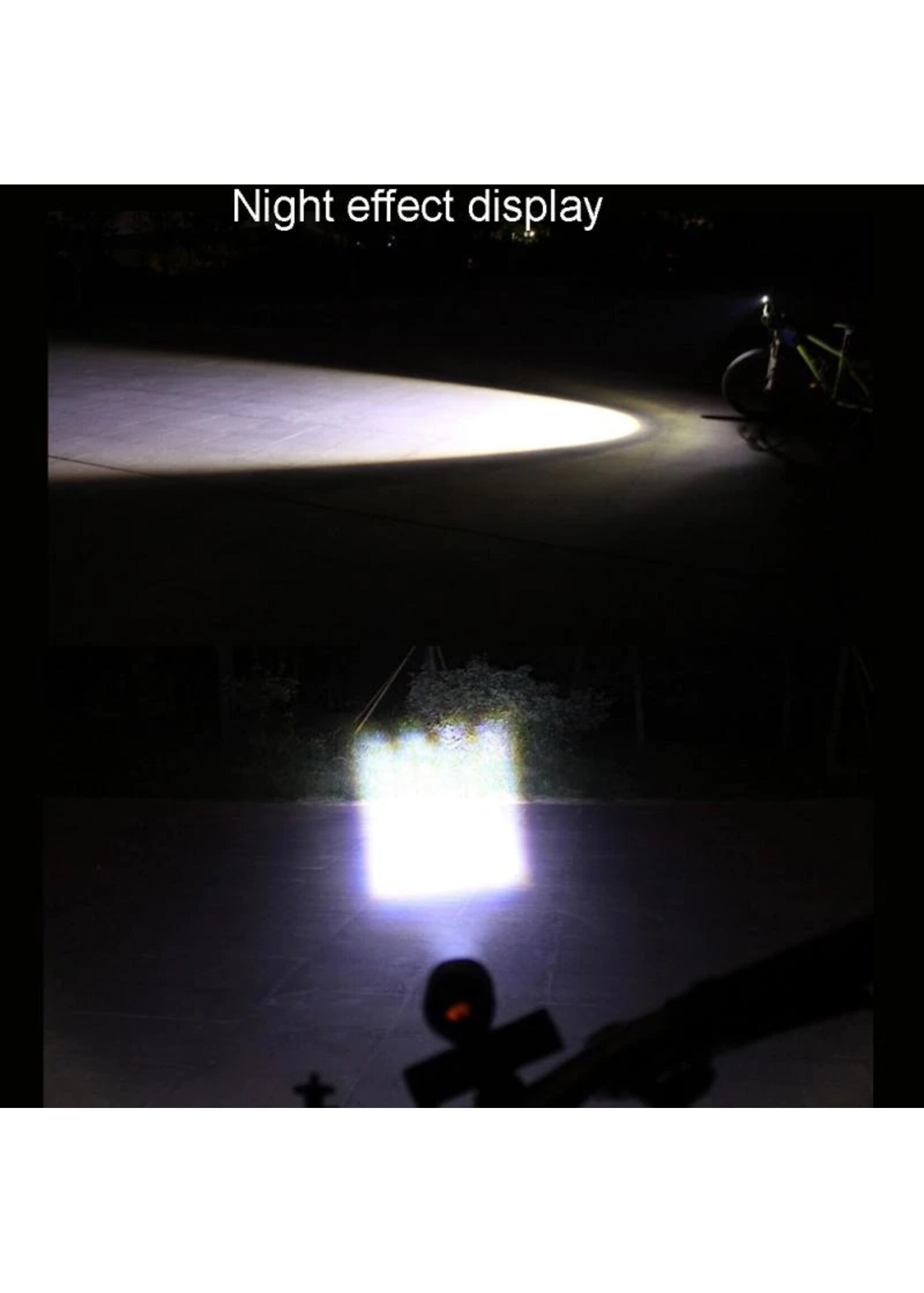 Ultieme Led Fietslamp - Oplaadbaar via USB - Super fel - 3 standen & zoom
