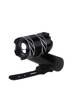 450 Lumen LED – Led Fietslamp - Oplaadbaar via USB - Super fel - Ultieme Led Fietslamp - 3 standen & zoom - Zwart
