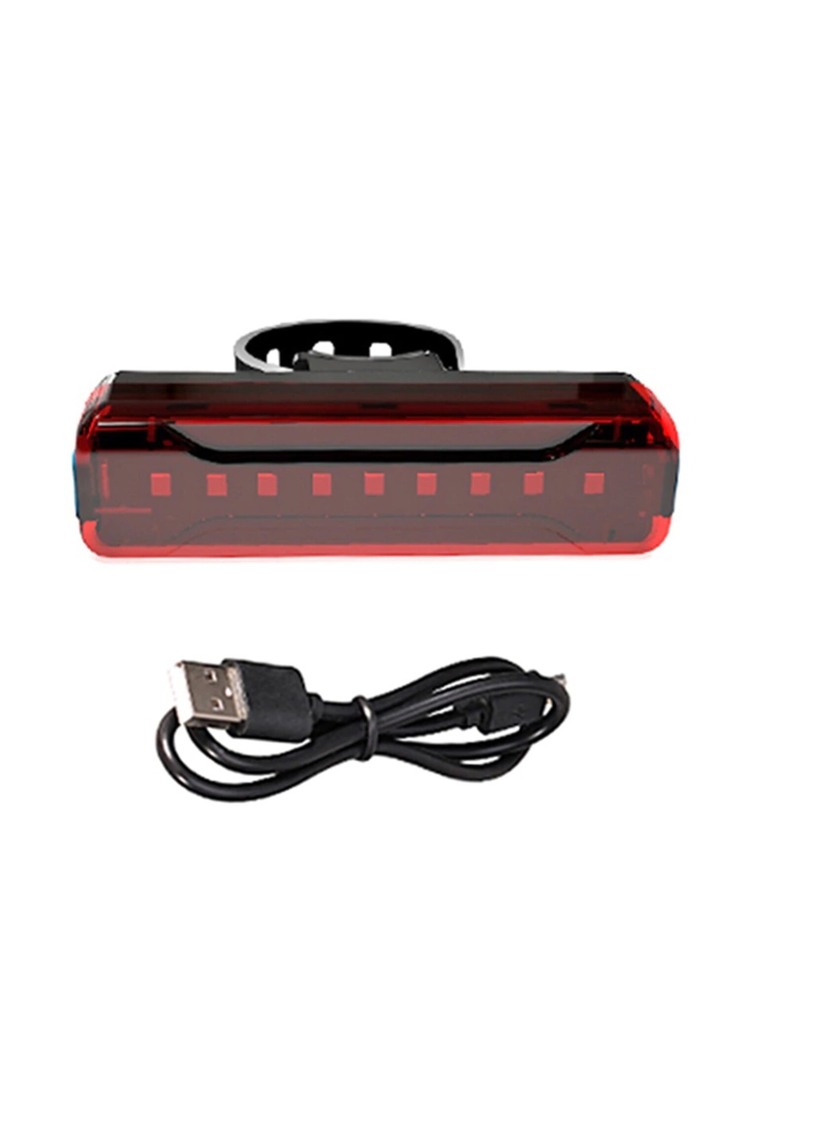 Led Fietslamp - Achterlicht - USB oplaadbaar – Rood achterlicht - USB oplaadbaar