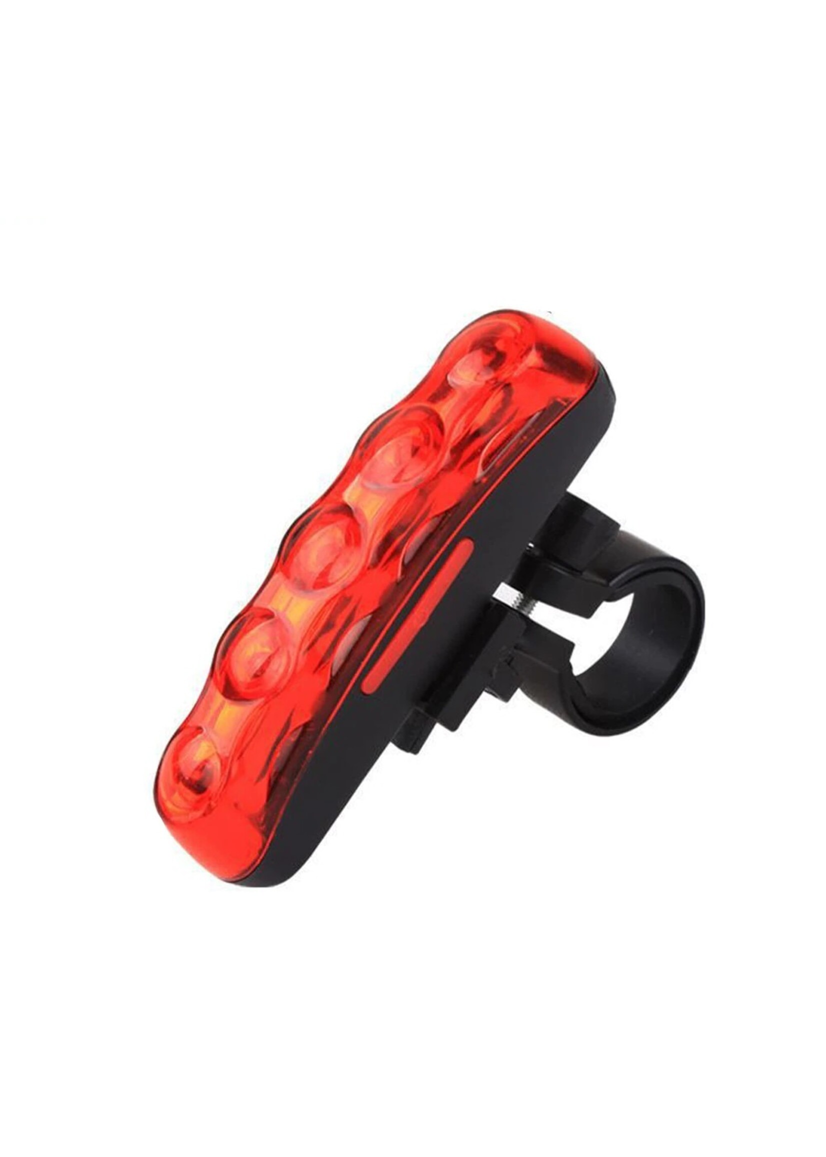 LED verlichting fiets - Achterlicht fiets - Afneembare fietslamp - Fietsverlichting (Rood)