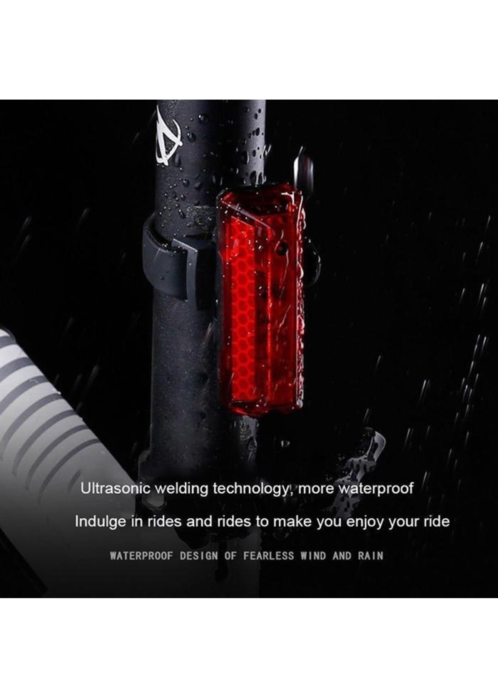 Led Fietslamp - Achterlicht - USB oplaadbaar