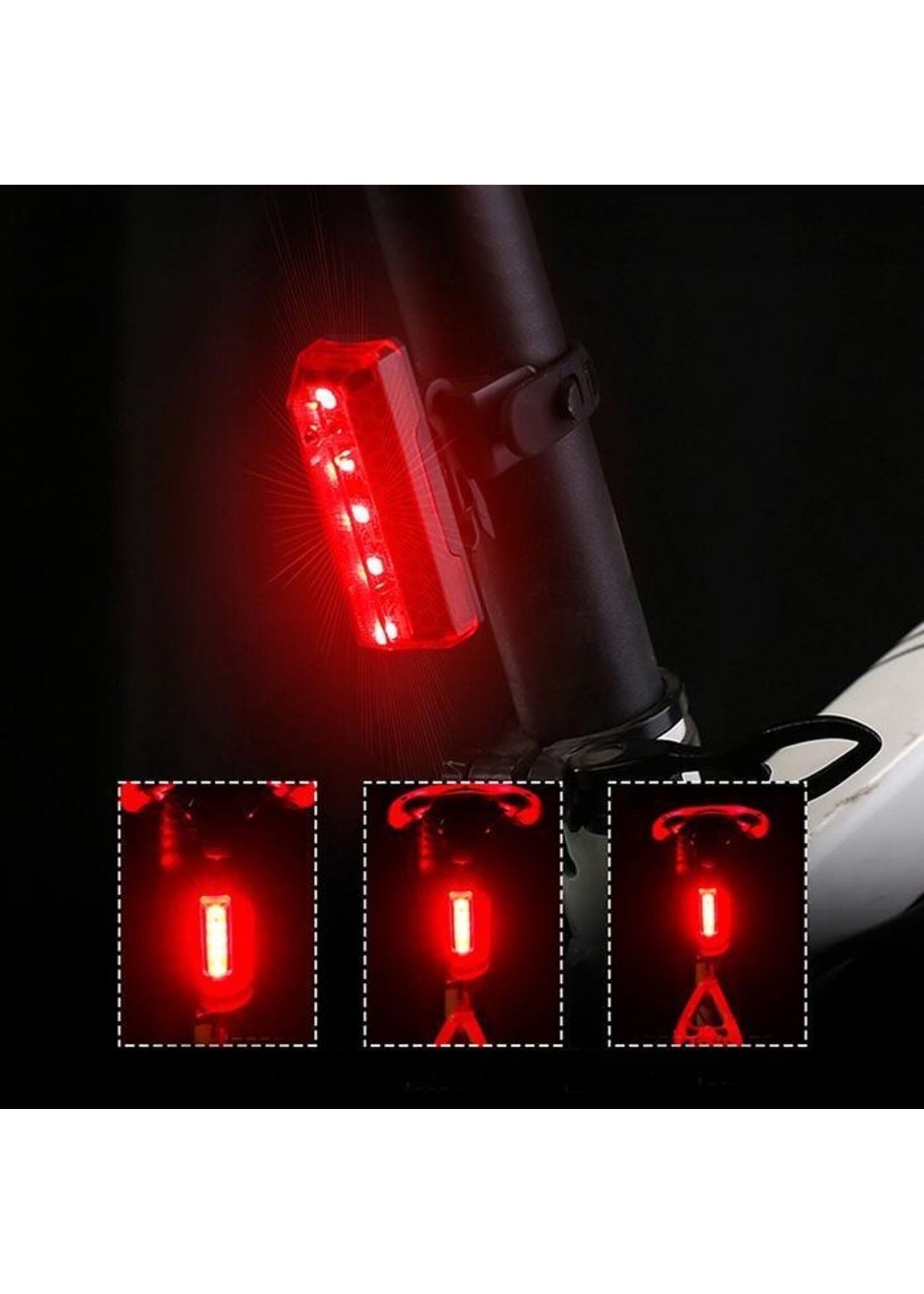 Led Fietslamp - Achterlicht - USB oplaadbaar