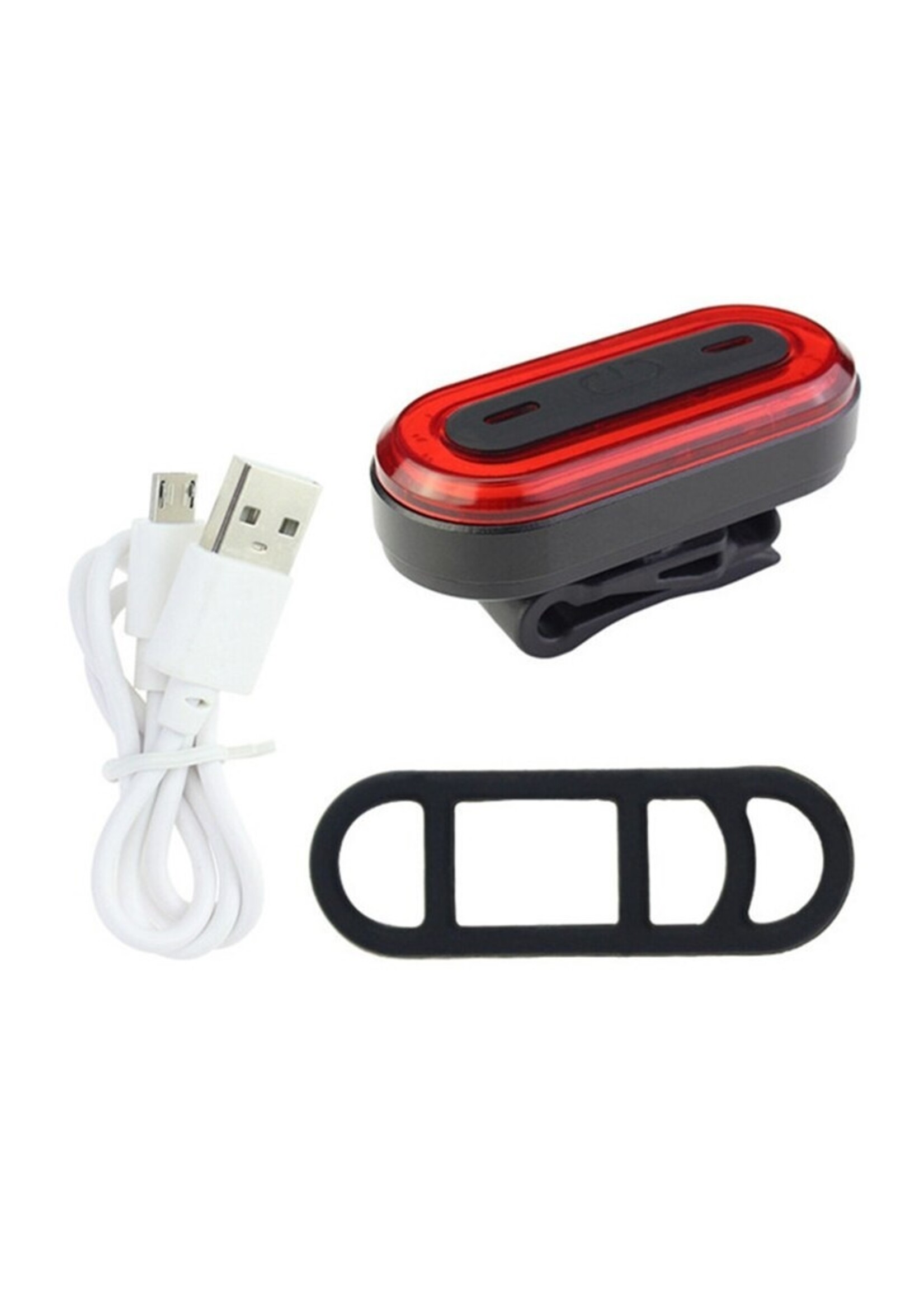 Fiets Achterlicht USB Oplaadbaar Fiets Achterlicht Fietsen LED Achterlicht Achterlicht Waterdicht Fiets Waarschuwing Flitslicht Fiets