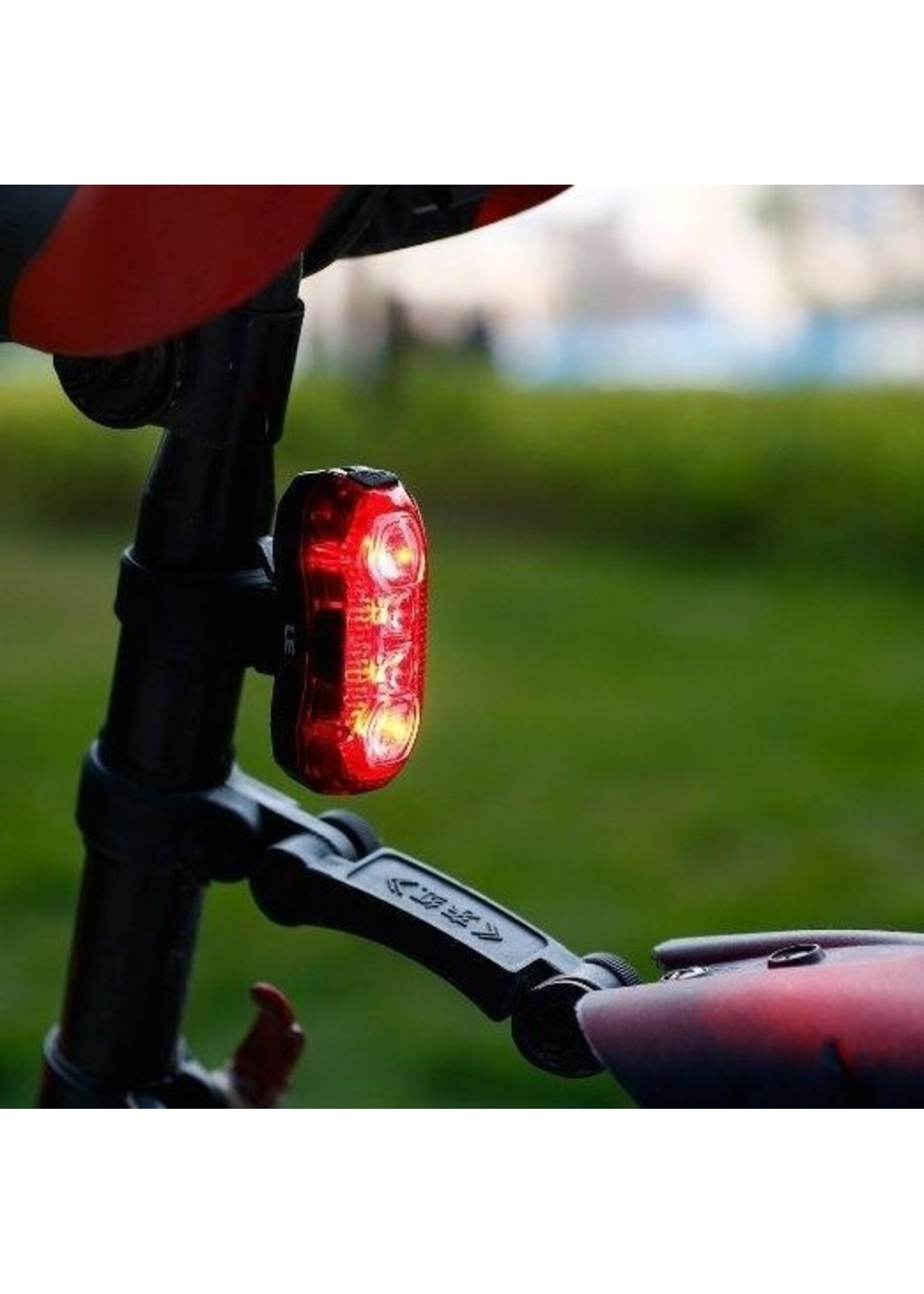 Fiets achterlicht USB oplaadbare waarschuwingslamp Waterdicht Super helder licht voor fietsen