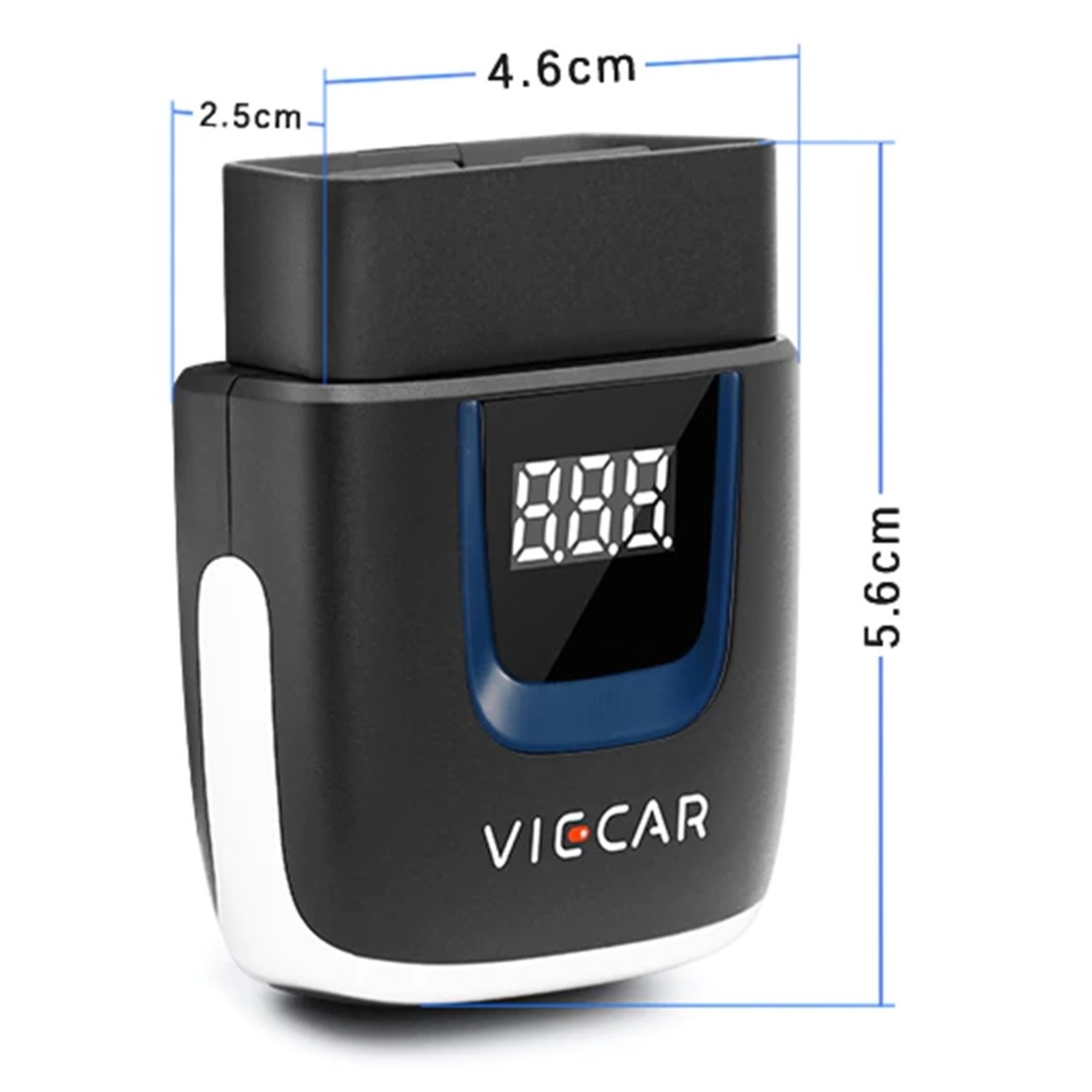 Viecar VP003 ELM327 V2.2 bluetooth 4.0 met Type C USB-interface OBD2 EOBD Auto diagnostisch scanner hulpmiddel OBD II Auto codelezer voor Android / IOS USB OBD