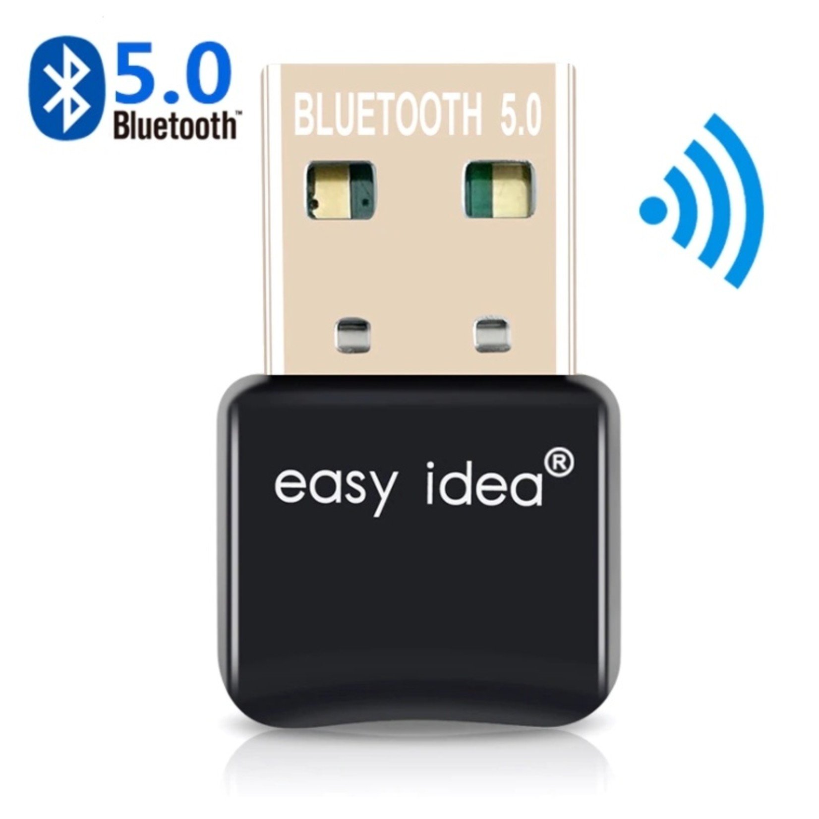 Bluetooth CSR 5.0 Dongle - Mini Bluetooth 5.0 USB Adapter – Dongle - Bluetooth adapter - draadloze dongle - verbind meerdere bluetooth apparaten