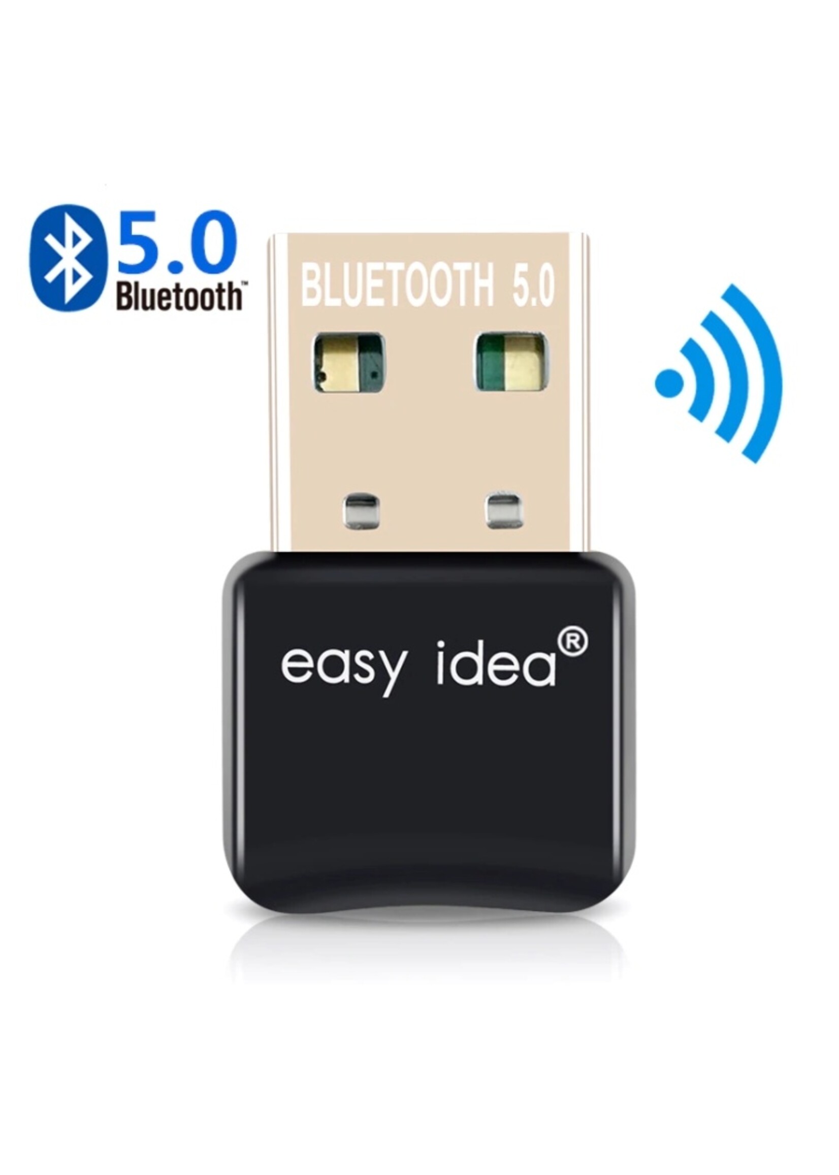 Bluetooth CSR 5.0 Dongle - Mini Bluetooth 5.0 USB Adapter – Dongle - Bluetooth adapter - draadloze dongle - verbind meerdere bluetooth apparaten
