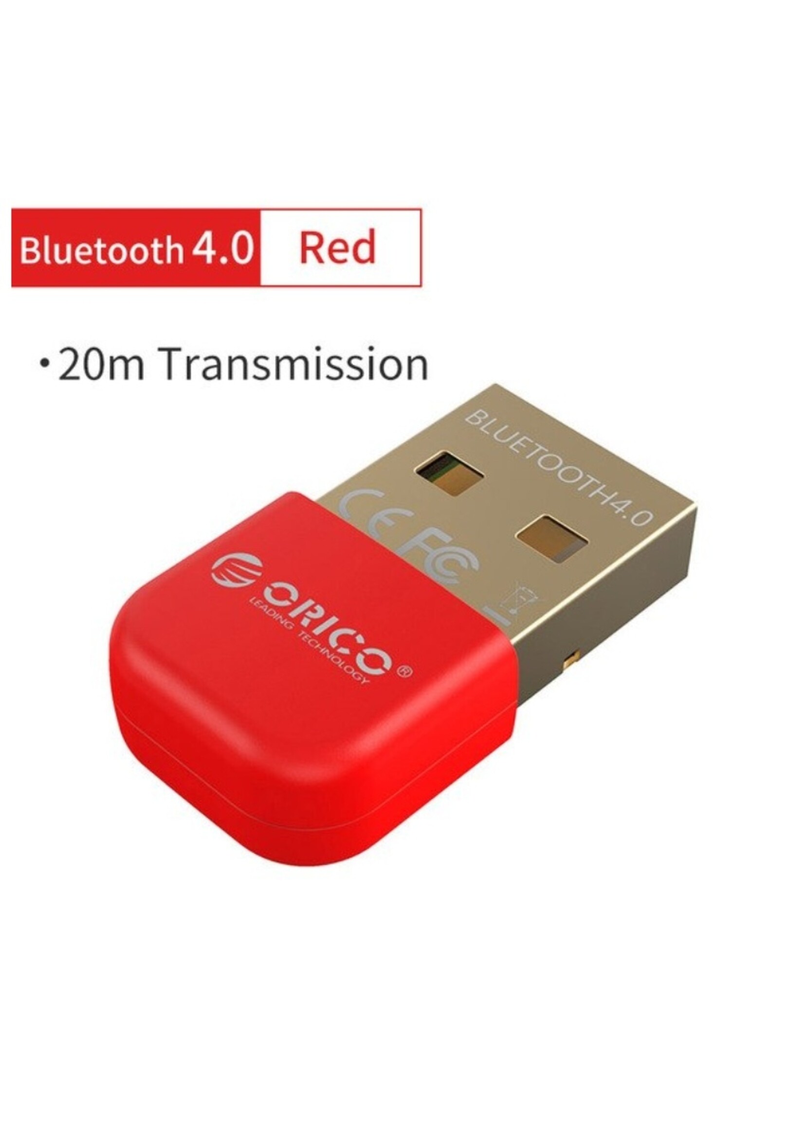 Orico - USB Bluetooth 4.0 Adapter - 20m