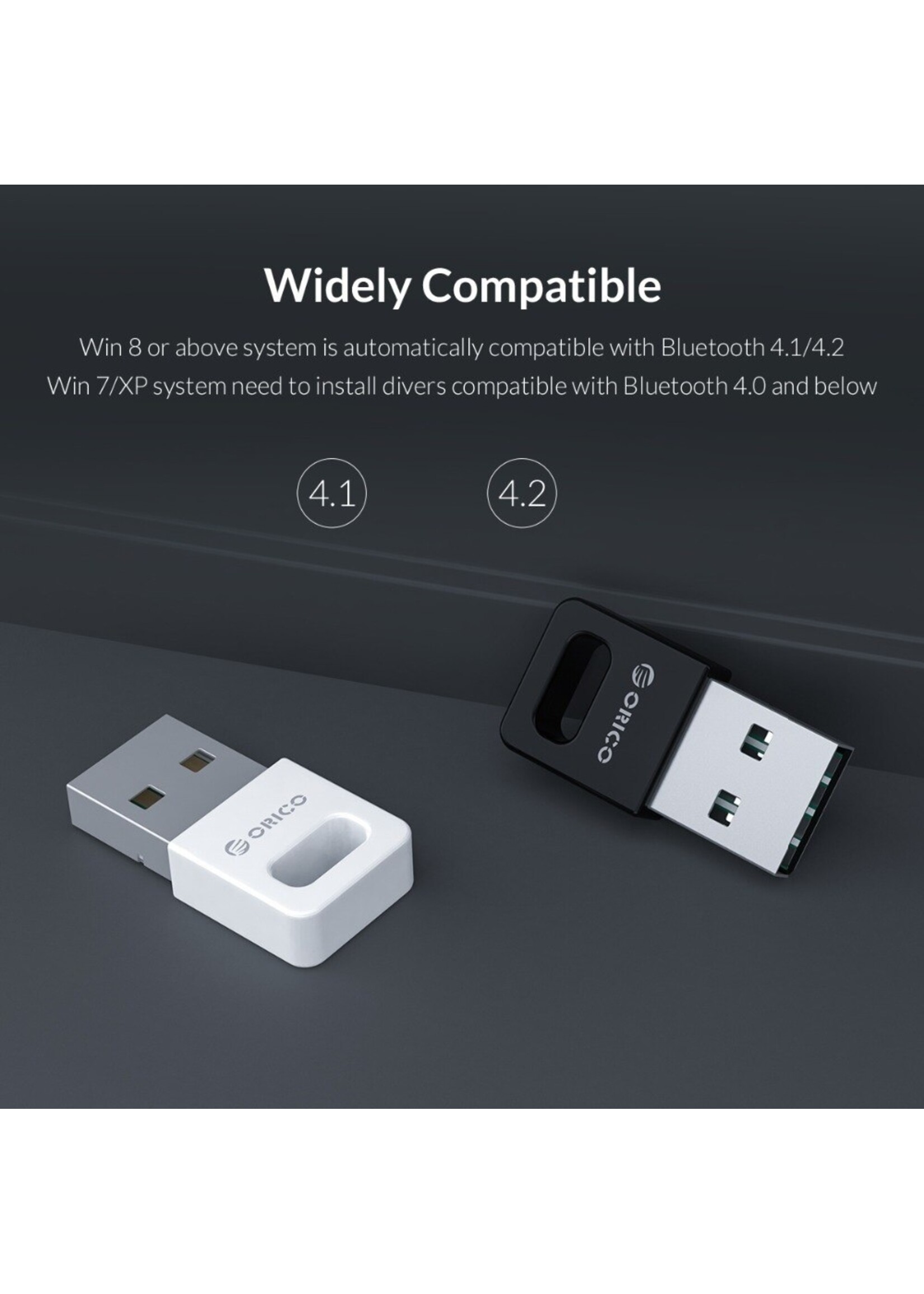 Orico - USB Bluetooth 4.0 Adapter - 20m