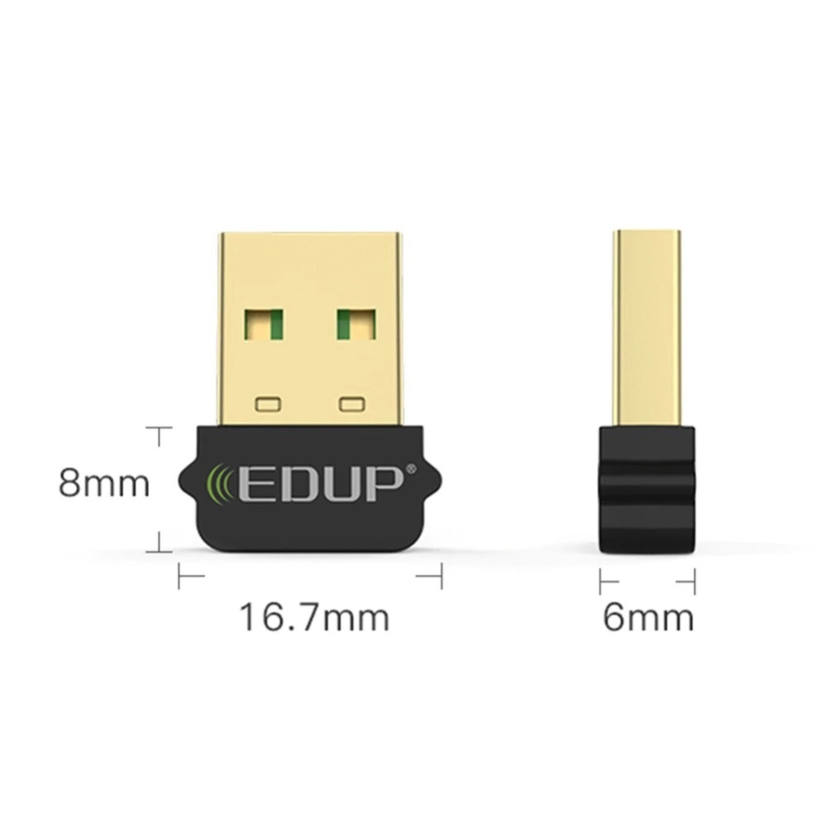 EDUP Bluetooth dongle - USB Bluetooth 4.0 Adapter - 20m