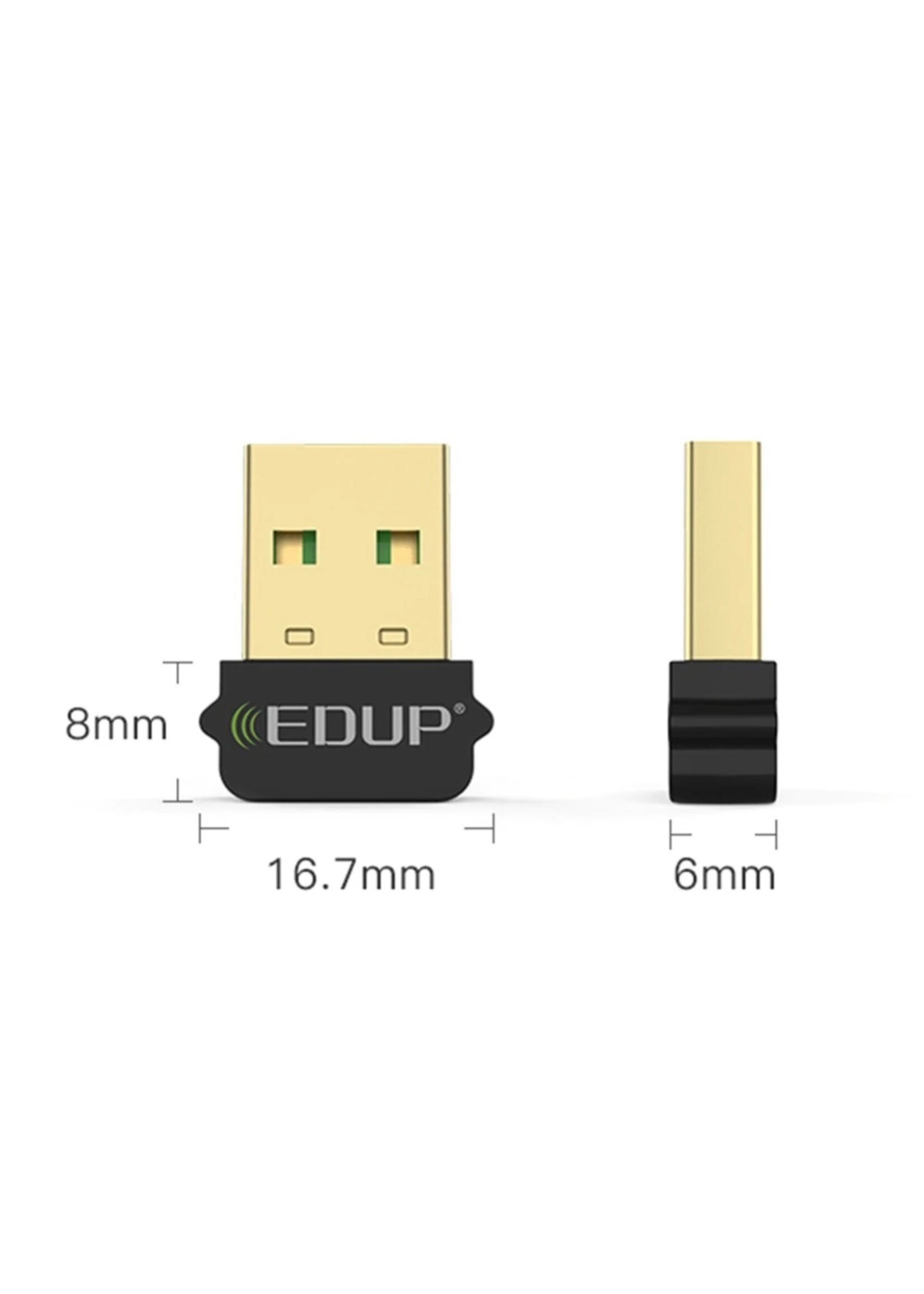 EDUP Bluetooth dongle - USB Bluetooth 4.0 Adapter - 20m