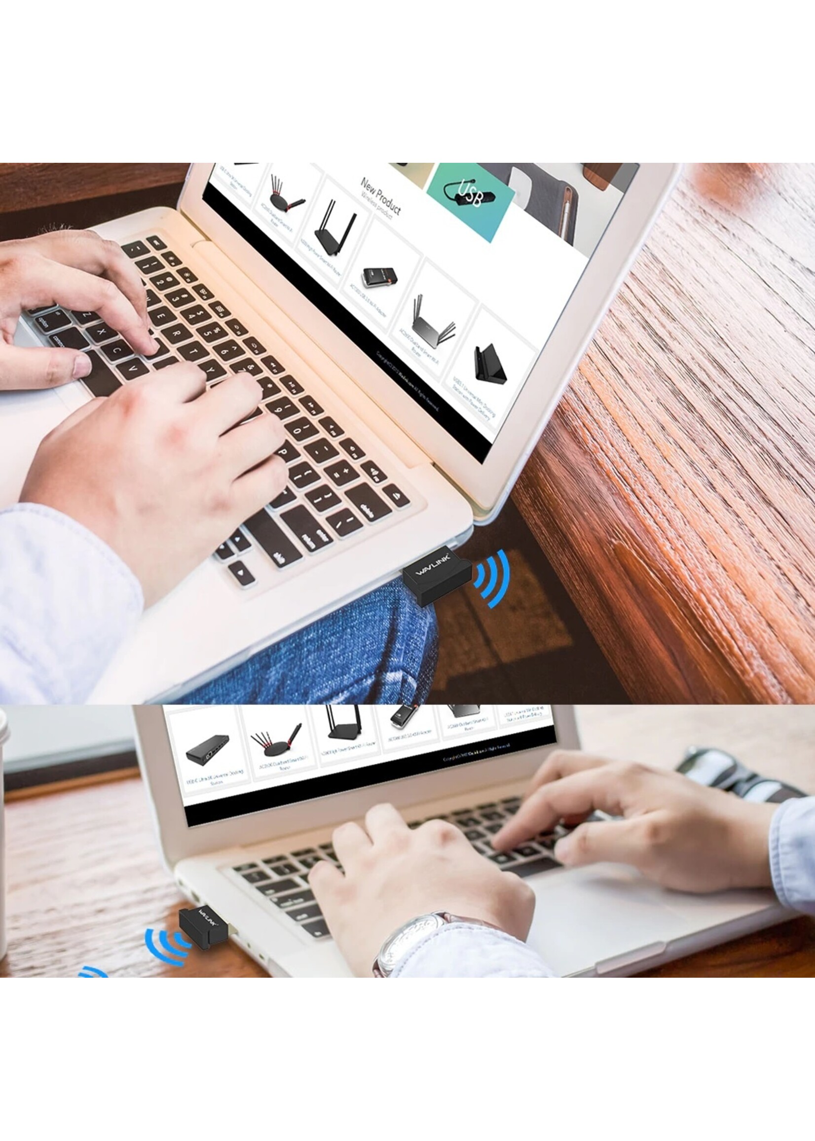 Wavlink Mini Usb Bluetooth Adapter V4.0 Dongle Low Energy USB Adapter Vergulde Plug & Play Micro Dongle voor PC Laptop Desktop
