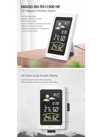 Digitaal Weerstation - Weerstation - Draadloos Digitaal Weerstation - Digoo DG-TH11300