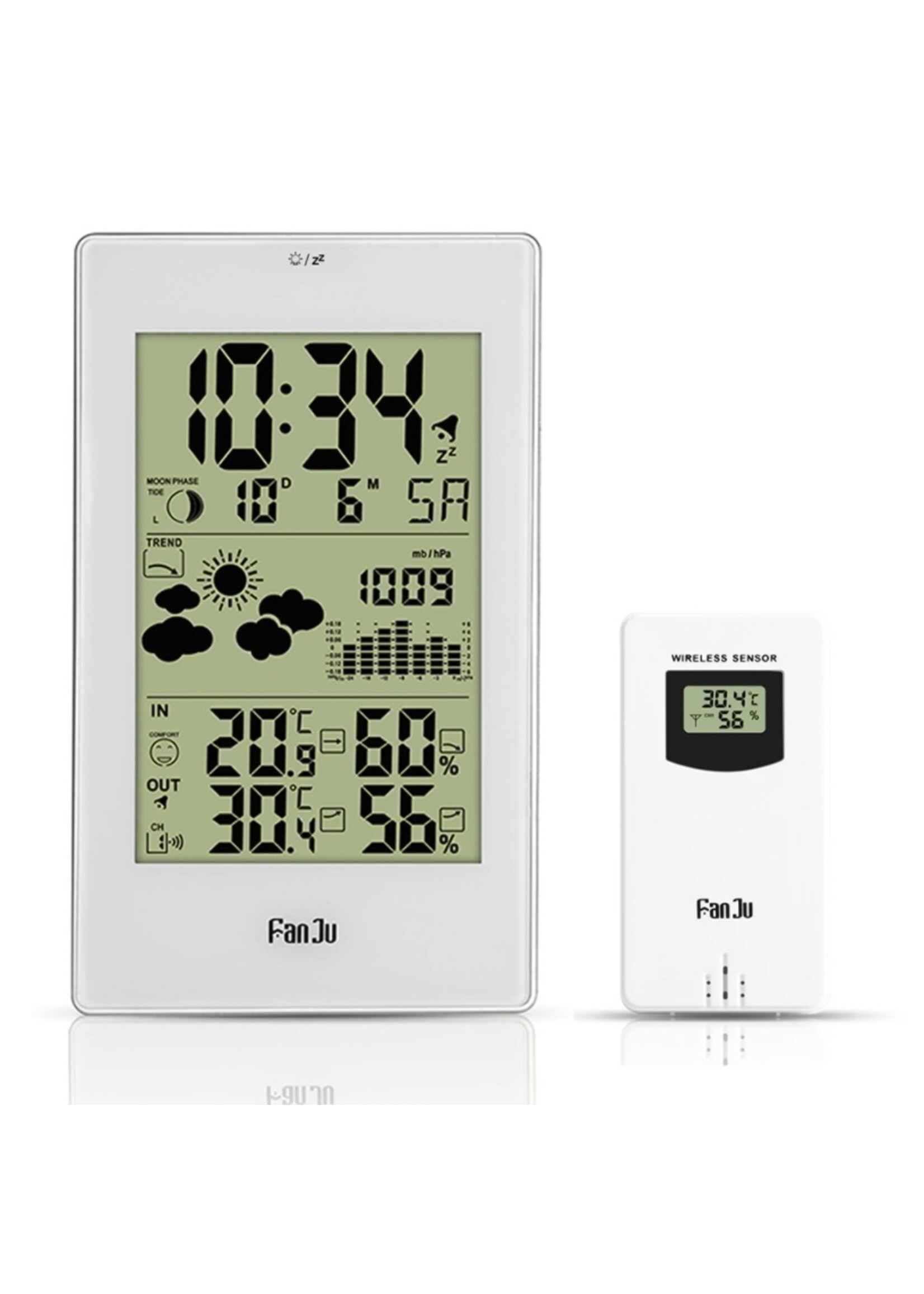 FanJu FJ3352 Digitale Weerstation