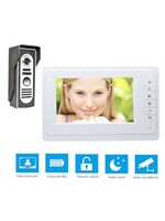 Deurintercom -7'' kleurenmonitor en foto/video camera