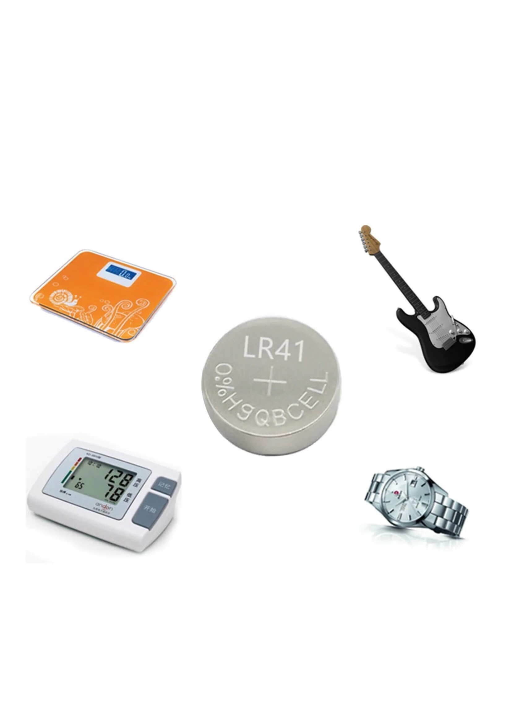 LR41 AG3 SR41W 392192 GP192A LR736 Button Watch Battery Cell Cion-batterijen voor zaklampen, speelgoed, horloges