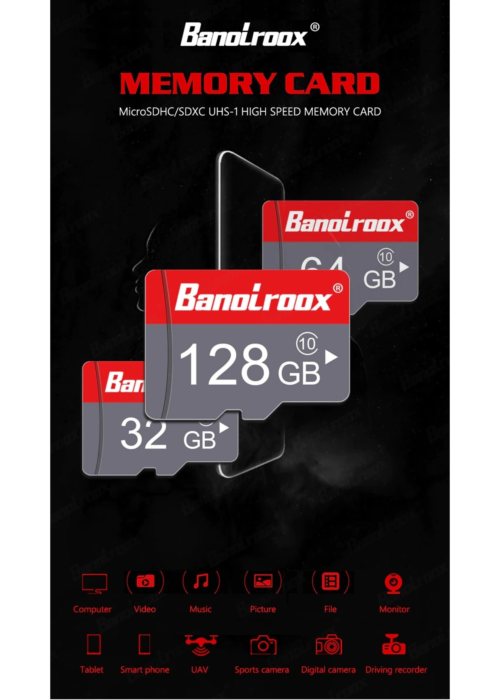 Geheugenkaart klasse 10128 gb 64 gb 32 gb micro sd-kaart 16 gb 8 gb cartao de memoria 4 gb C6 micro sd mini tf-kaart adapter