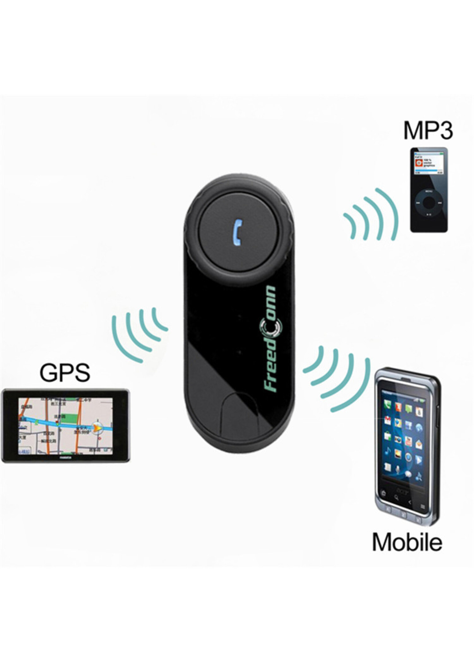 T-COM VB Motor Intercom Headset Interphone