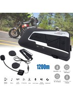 Motor headset intercom multifunctionele waterdichte bluetooth T9S-V3 -helm interphone max 1300 meter