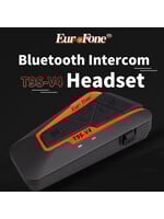 1 STUKS Motor headset intercom multifunctionele waterdichte bluetooth T9S-V4 -helm interphone max 1300 meter