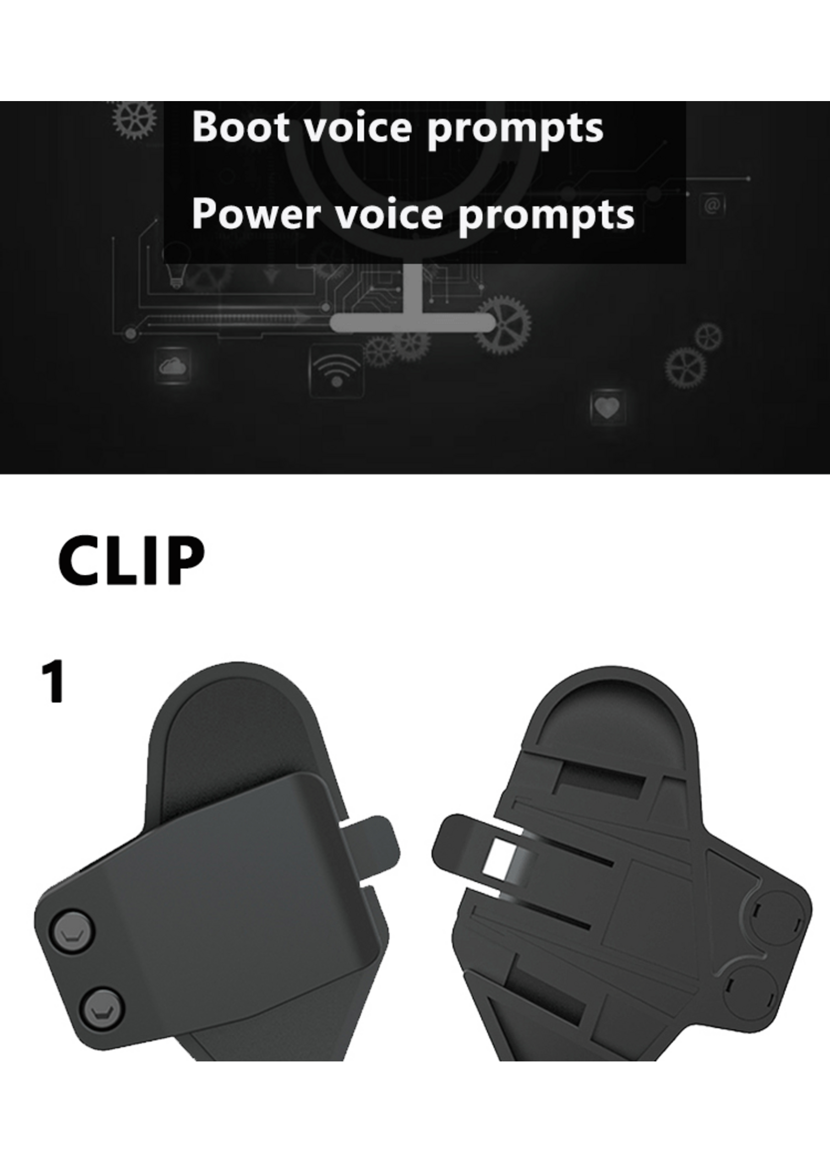 Freedconn T-max 1000m motorhelm bluetooth intercom headset 6 rijders groep