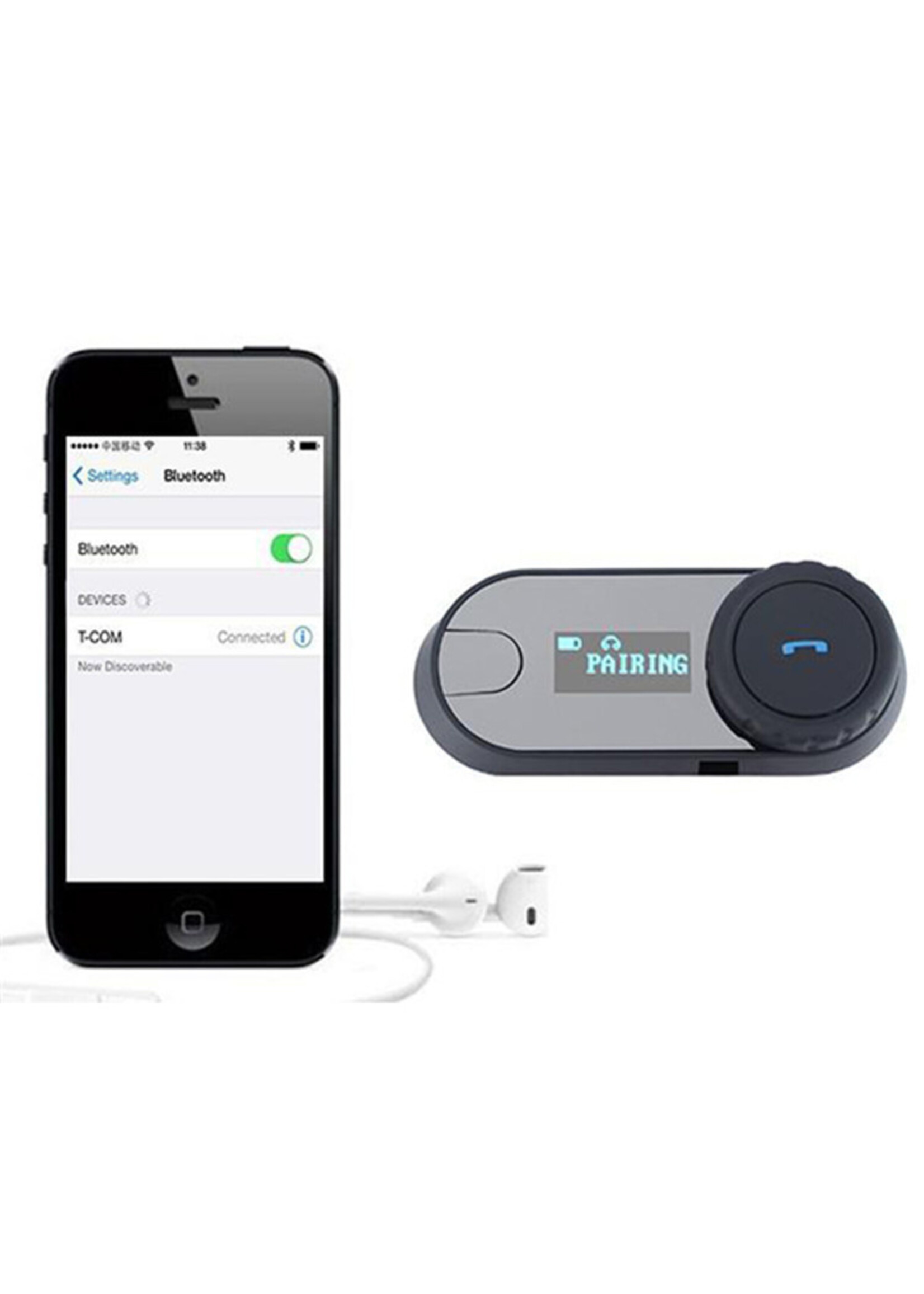 T-COMSC Motor Intercom Headset Interphone
