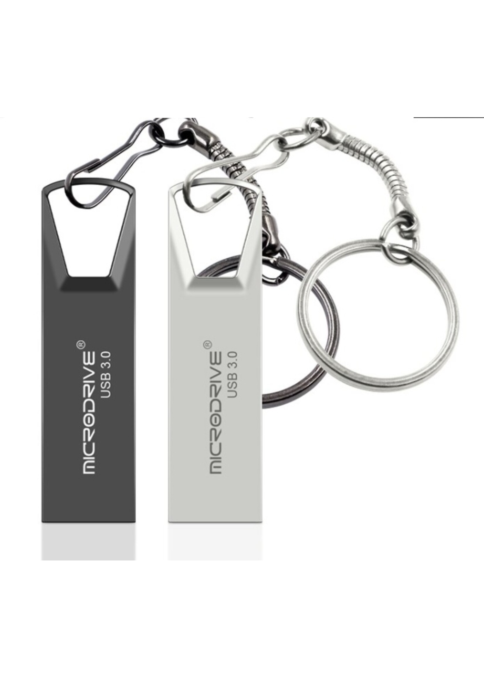 Hoge snelheid USB 3.0 mini-flashdrive Waterdichte USB-flashdrive-geheugensticks-zwart