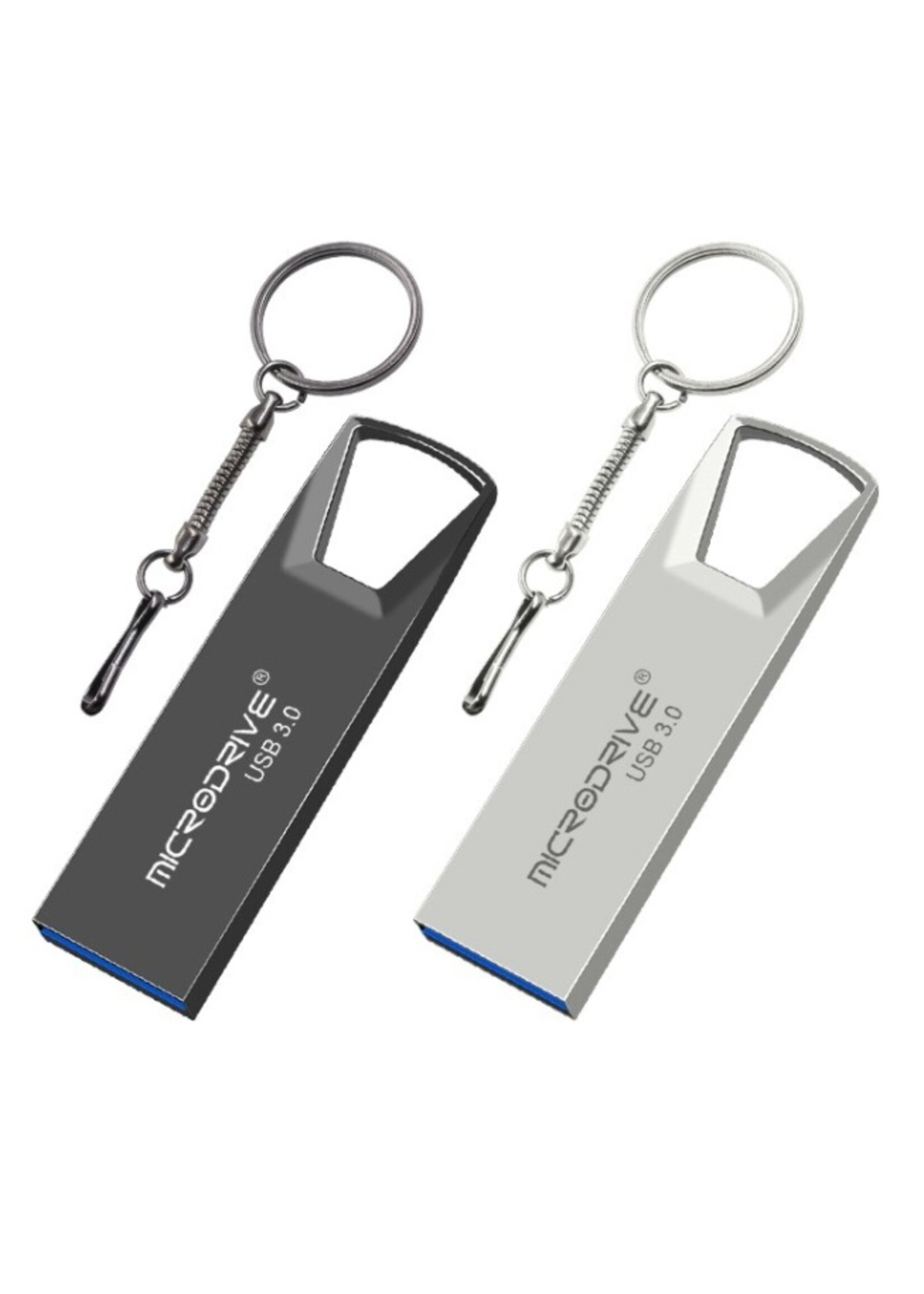 Hoge snelheid USB 3.0 mini-flashdrive Waterdichte USB-flashdrive-geheugensticks-zwart