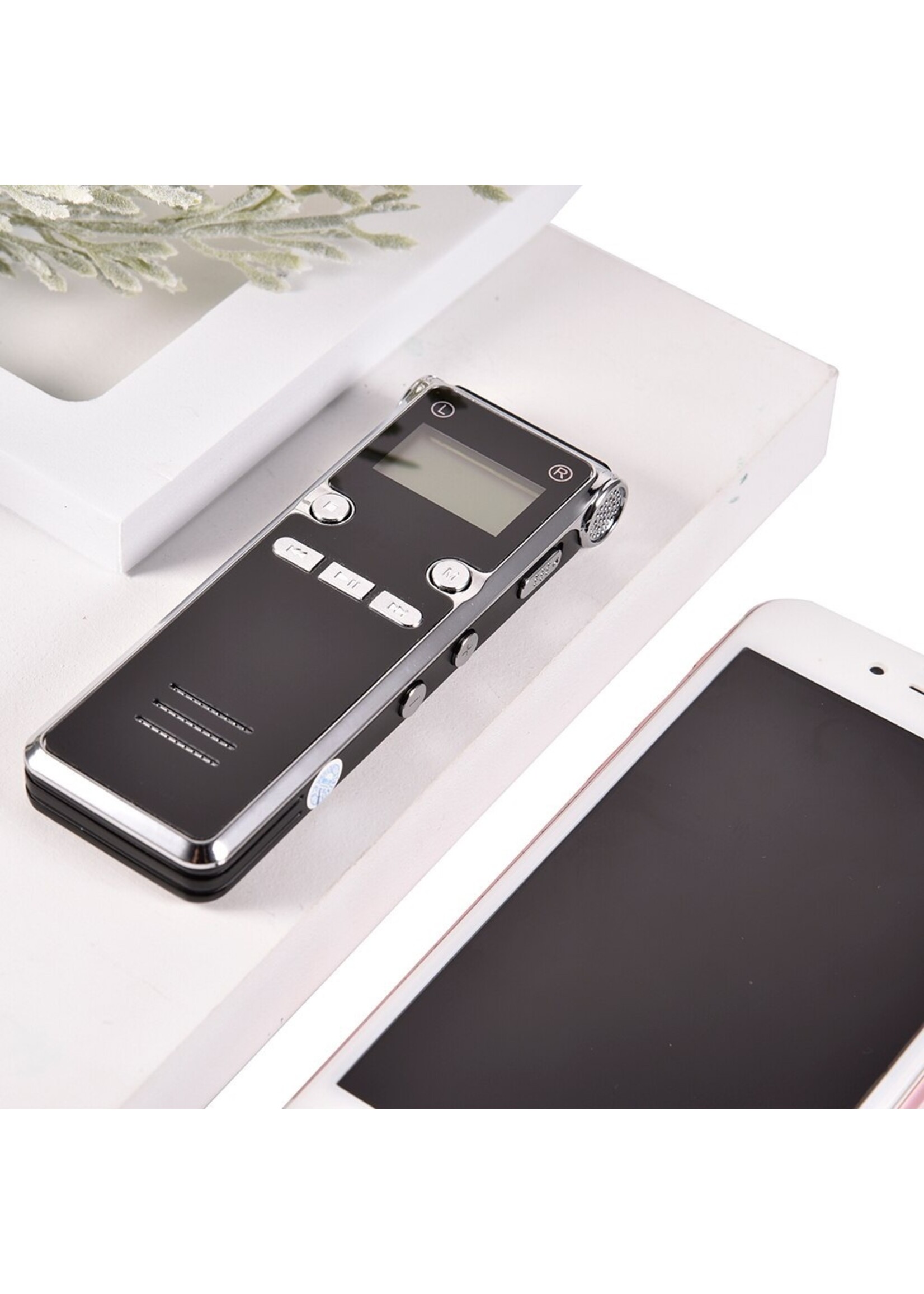 K777 Multifunctionele Voice Recorder met lange stand-by Professionele HD Ruisonderdrukking Micro Intelligent Voice Control Forensisch onderzoek