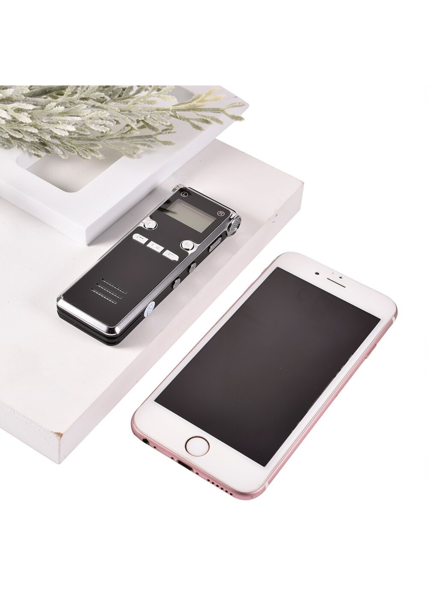 K777 Multifunctionele Voice Recorder met lange stand-by Professionele HD Ruisonderdrukking Micro Intelligent Voice Control Forensisch onderzoek