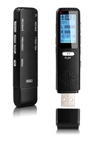 Premium Digitale Recorder - Premium Voice Recorder - Multifunctionele Voice Recorder - Dictafoon 8 GB - Audio Memo Recorder Met USB - Spraak Recorder - Sound – Geluid Recorder - Opname Apparaat - Met MP3 Speler Functie – 8GB