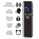 Premium Digitale Recorder - Premium Voice Recorder - Multifunctionele Voice Recorder - Dictafoon 8 GB - Audio Memo Recorder Met USB - Spraak Recorder - Sound – Geluid Recorder - Opname Apparaat - Met MP3 Speler Functie – 8GB