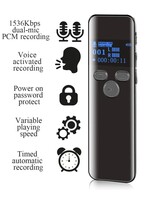 Premium Digitale Recorder - Premium Voice Recorder - Multifunctionele Voice Recorder - Dictafoon 8 GB - Audio Memo Recorder Met USB - Spraak Recorder - Sound – Geluid Recorder - Opname Apparaat - Met MP3 Speler Functie – 8GB