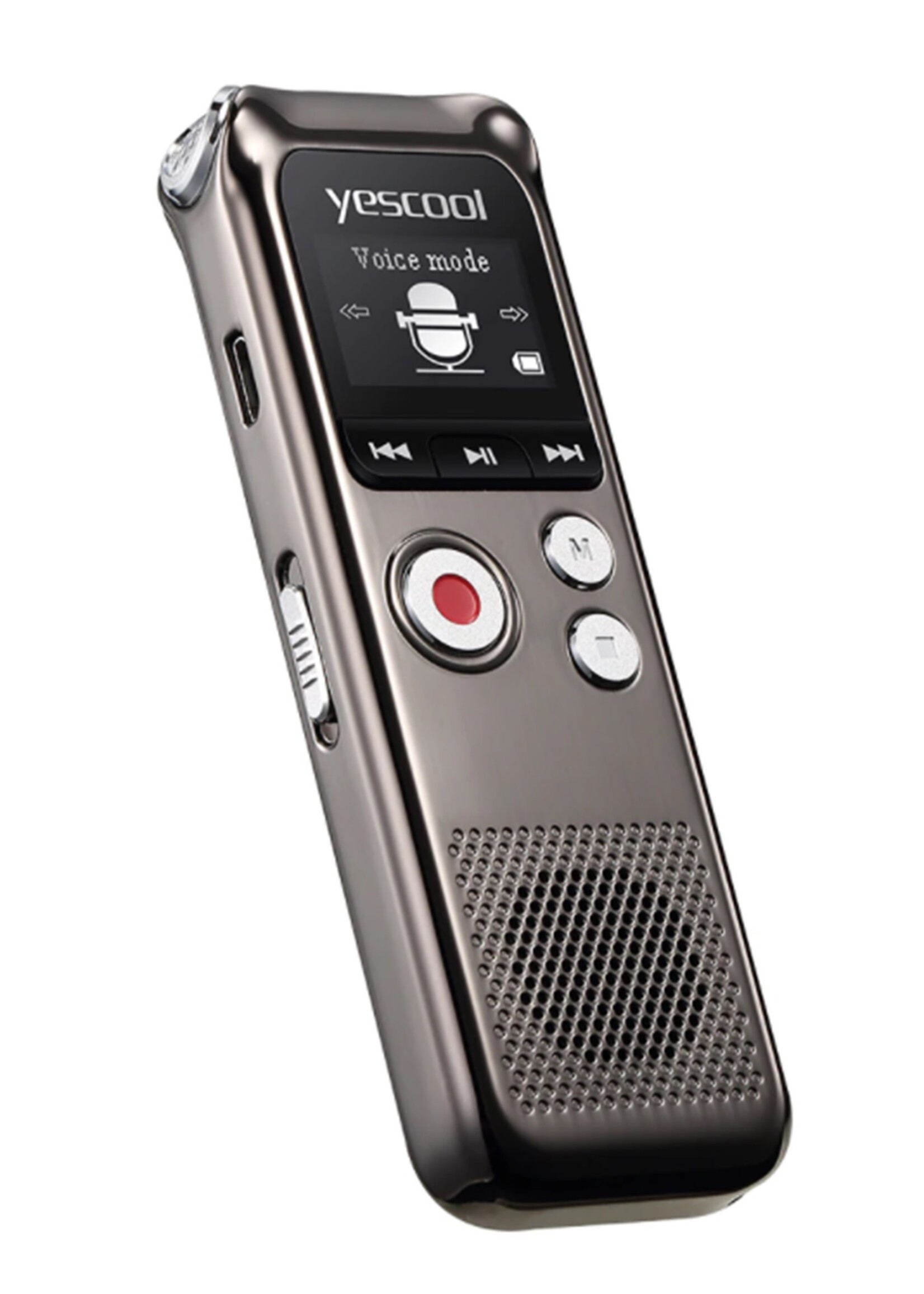 Premium Digitale Recorder - Premium Voice Recorder - Multifunctionele Voice Recorder - Dictafoon 8 GB - Audio Memo Recorder Met USB - Spraak Recorder - Sound – Geluid Recorder - Opname Apparaat - Met MP3 Speler Functie – 8GB
