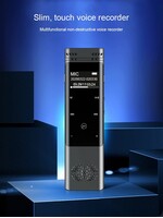 Premium Digitale Recorder - Premium Voice Recorder - Multifunctionele Voice Recorder - Dictafoon 8 GB - Audio Memo Recorder Met USB - Spraak Recorder - Sound – Geluid Recorder - Opname Apparaat - Met MP3 Speler Functie – 8GB