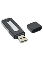 2 in 1 Mini 8GB USB Pen Flash Drive Schijf Digitale Audio Voice Recorder 70 Uur Draagbare Mini Opname Dictafoon
