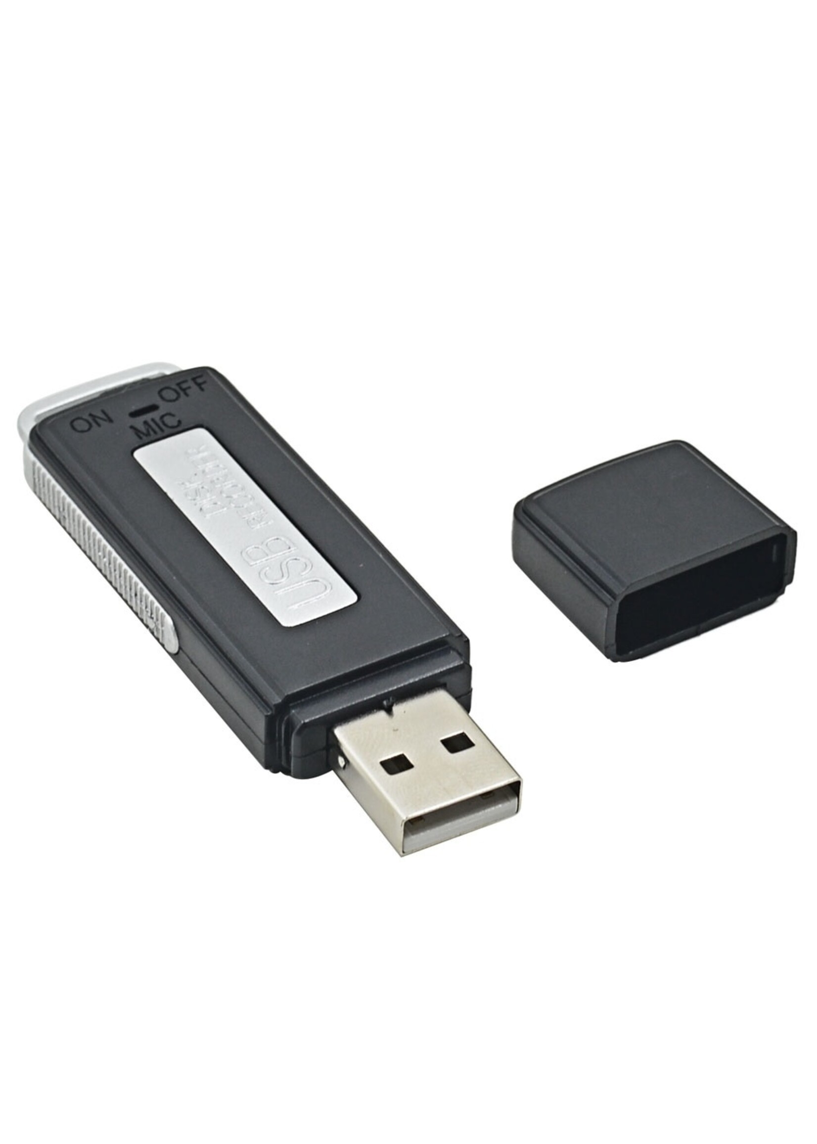 2 in 1 Mini 8GB USB Pen Flash Drive Schijf Digitale Audio Voice Recorder 70 Uur Draagbare Mini Opname Dictafoon