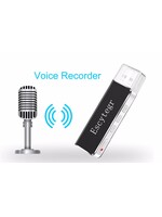 Premium Digitale Recorder - Premium Voice Recorder - Multifunctionele Voice Recorder - Dictafoon 8 GB - Audio Memo Recorder Met USB - Spraak Recorder - Sound – Geluid Recorder - Opname Apparaat - Met MP3 Speler Functie – 8GB