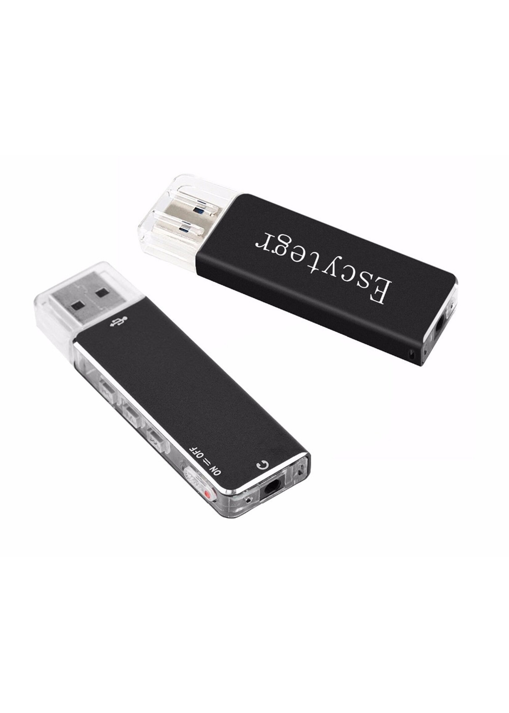 Premium Digitale Recorder - Premium Voice Recorder - Multifunctionele Voice Recorder - Dictafoon 8 GB - Audio Memo Recorder Met USB - Spraak Recorder - Sound – Geluid Recorder - Opname Apparaat - Met MP3 Speler Functie – 8GB