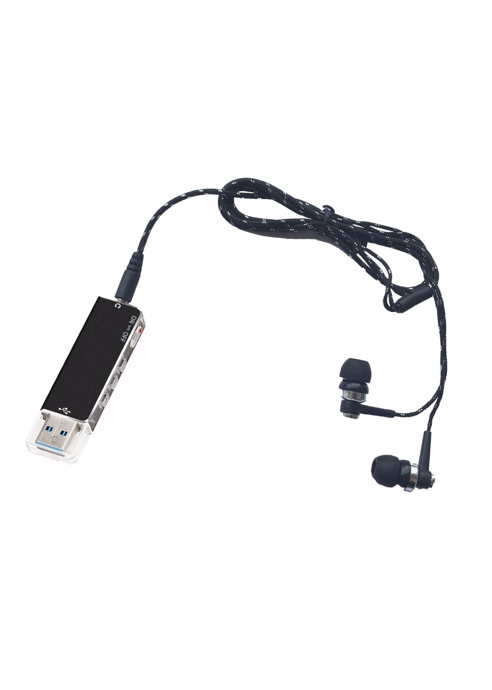 Premium Digitale Recorder - Premium Voice Recorder - Multifunctionele Voice Recorder - Dictafoon 8 GB - Audio Memo Recorder Met USB - Spraak Recorder - Sound – Geluid Recorder - Opname Apparaat - Met MP3 Speler Functie – 8GB