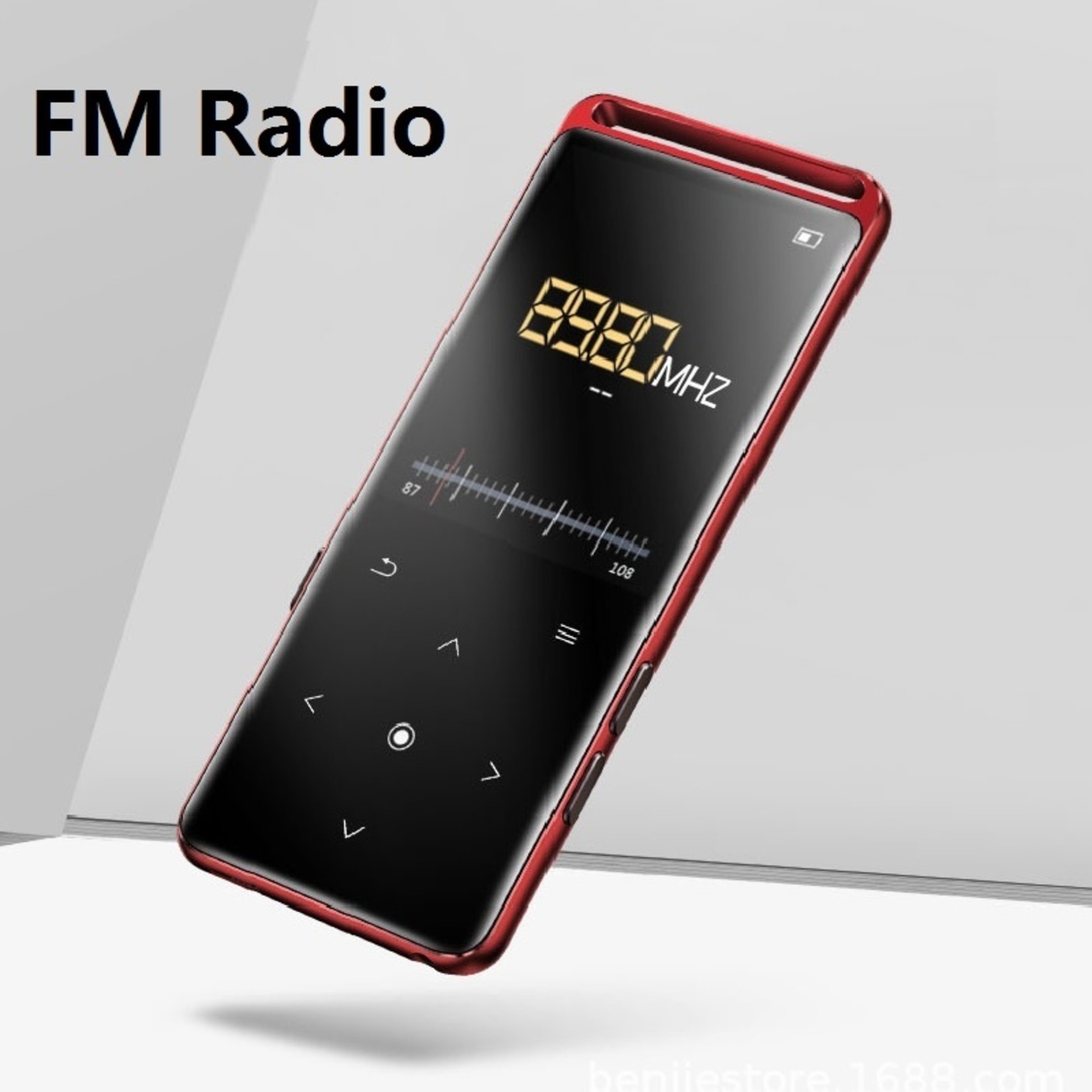 BENJIE M6 bluetooth 5.0 MP3 Player 16GB HiFi Portable Audio Walkman With FM Radio EBook Voice Recorder MP3 Music Player